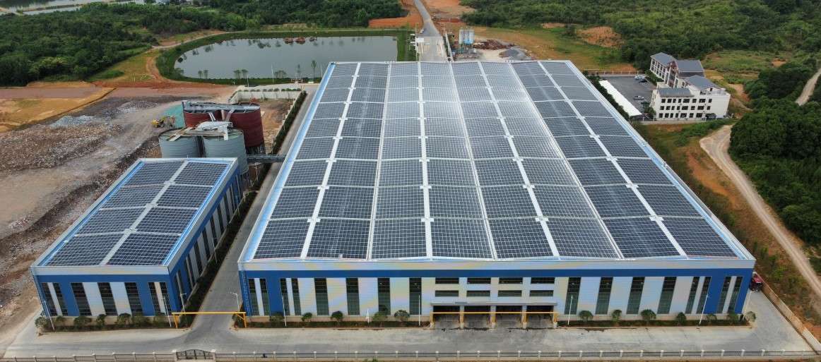 1162-2022年4月，，，安徽池州汇成物资4MW光伏发电BIPV项目，，，年发电约400万度，，，知足约40%用电需求.jpg